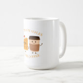 Keine Twatwaffles vor dem Kaffee Kaffeetasse (VorderseiteRechts)