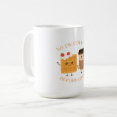 Keine Twatwaffles vor dem Kaffee Kaffeetasse (Vorderseite Links)