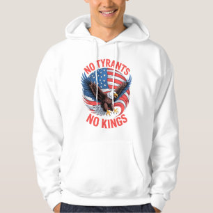 Keine Tyrannen, Keine Könige Adler Amerikanische F Hoodie