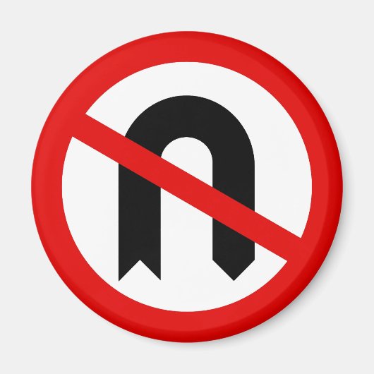 Keine U Magnet (Vorne)