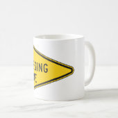 Keine überschreitene Zonen-Tasse Kaffeetasse (VorderseiteRechts)