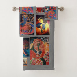 Keine üblen Kleinigkeiten! Gesicht, Hand, Badetüch Badhandtuch Set