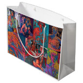 Keine üblen Kleinigkeiten! Party Große Geschenktüte (Rückseite Schrägansicht)