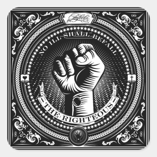 Keine Unglück die richtigen Aufkleber (Vorderseite)