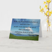 Keine Unterscheidung Karte (Gelbe Blume)