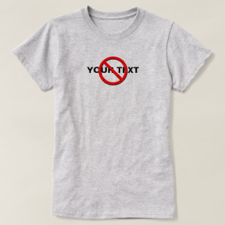 Keine Unterschrift Frauenalternative T-Shirt