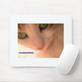 keine Unterwäsche-Miezekatze Mousepad (Mit Mouse)