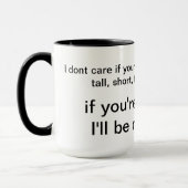 keine Urteil-Tassen Tasse (Links)