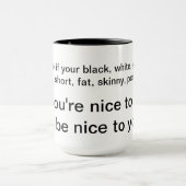 keine Urteil-Tassen Tasse (Zentrum)
