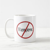 Keine Vampire-Tasse Kaffeetasse (Links)