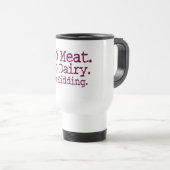 Keine Vegane Meldung Reisebecher (VorderseiteRechts)