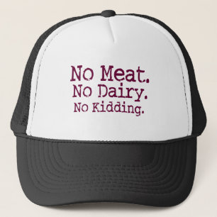 Keine Vegane Meldung Truckerkappe