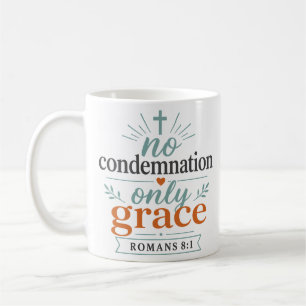 Keine Verdammnis, nur Gnade - Biblische Wahrheit Kaffeetasse