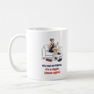Keine Verletzung, nur ein kleiner Schmerz - Lustig Kaffeetasse