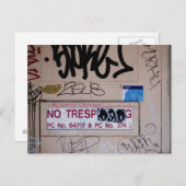 Keine Verletzung Postkarte (Vorne/Hinten)