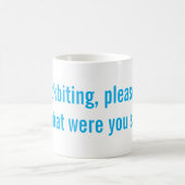 Keine Verleumdung Kaffeetasse (Mittel)