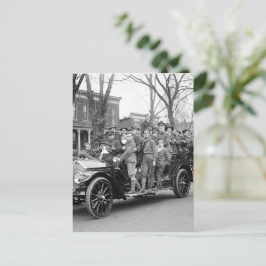 Keine verliehenen Abzeichen für die Sicherheit in  Postkarte (Stehend Vorderseite)