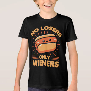 Keine Verlierer nur Dackeln Funny Puff für Hot Dog Tri-Blend Shirt