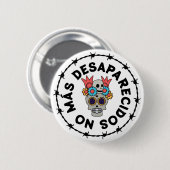 Keine Verschwundenen mehr (Schädel) Button (Vorne & Hinten)