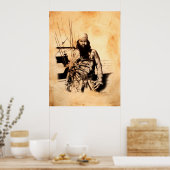 "Keine Viertel nehmen" Poster (Küche)