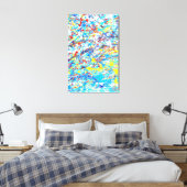Keine Vision erforderlich  Leinwanddruck (Insitu (Schlafzimmer))