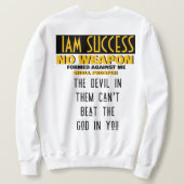 KEINE WAFFE SWEATSHIRT (Design Rückseite)