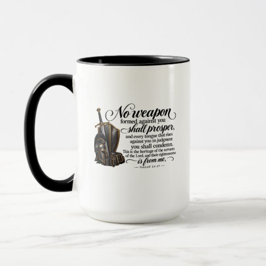 Keine Waffe Tasse (Links)