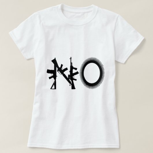 Keine Waffen des T - Shirt des Krieges (Design vorne)