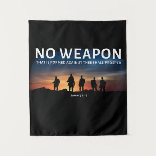 Keine Waffen, die gegen dich geschaffen wurden, so Wandteppich
