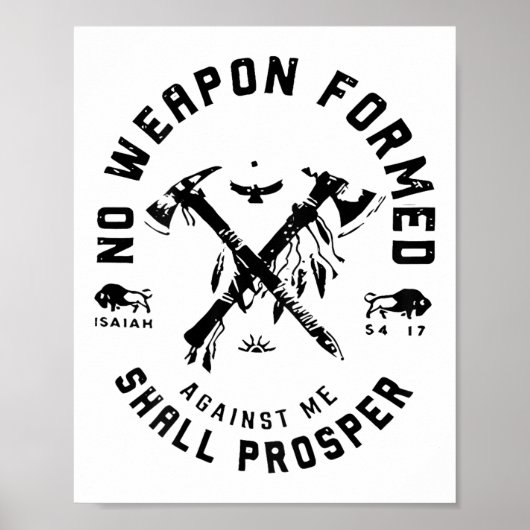 Keine Waffen gegen mich geformt Prosper _1 Poster (Vorne)