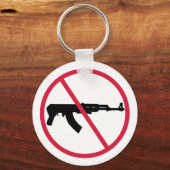 Keine Waffen Schlüsselanhänger (Vorderseite)