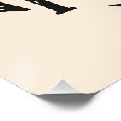 Keine Wanderung verlassen Poster (Ecke)