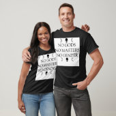 KEINE WAREN KEINE MASTER KEIN GESCHLECHTER T-Shirt (Unisex)