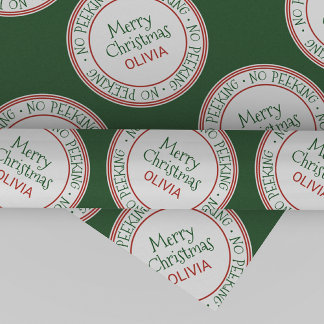 Keine Weihnachten pinkeln Geschenkpapier