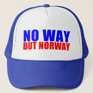 KEINE WEISE ABER NORWEGEN TRUCKERKAPPE