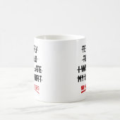 Keine weiteren Ausreden Kaffeetasse (Mittel)