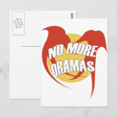 KEINE WEITEREN DRAMAS POSTKARTE (Vorne/Hinten)