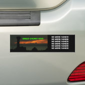 KEINE WEITEREN NUKES! AUTOAUFKLEBER (Auf Auto)
