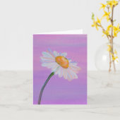 Keine Wenns oder Abers Karte (Gelbe Blume)