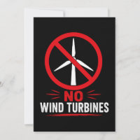 Keine Windkraftanlagen ländlicher Protest