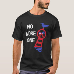 Keine Woke-Zone Anti-Demokrat Liberaler Linker Rep T-Shirt
