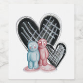 Keine Worte können ausdrücken... Weinetikett (Einzelnes Label)