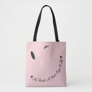 Keine Worte, lächelt sagen, es alles Tote Tasche