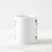 Keine Wortwahl Kaffeetasse (Mittel)