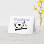 Keine Wünsche! Karte (Gelbe Blume)