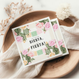 Keine Zeit für Siesta, Lasst uns Fiesta Napkin Serviette