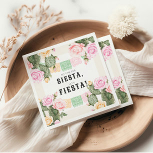 Keine Zeit für Siesta, Lasst uns Fiesta Napkin Serviette