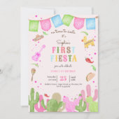 Keine Zeit, um zu siesta fiesta mexican ersten Geb Einladung (Vorderseite)