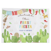 Keine Zeit, um zu siesta fiesta mexican ersten Geb Große Geschenktüte (Rückseite)