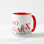 KEINE ZUCKER-TASSE TASSE (VorderseiteRechts)